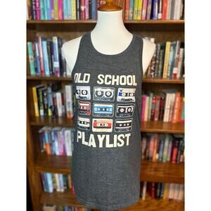 Fun Gen X Millennial tank top mix tape old school playlist